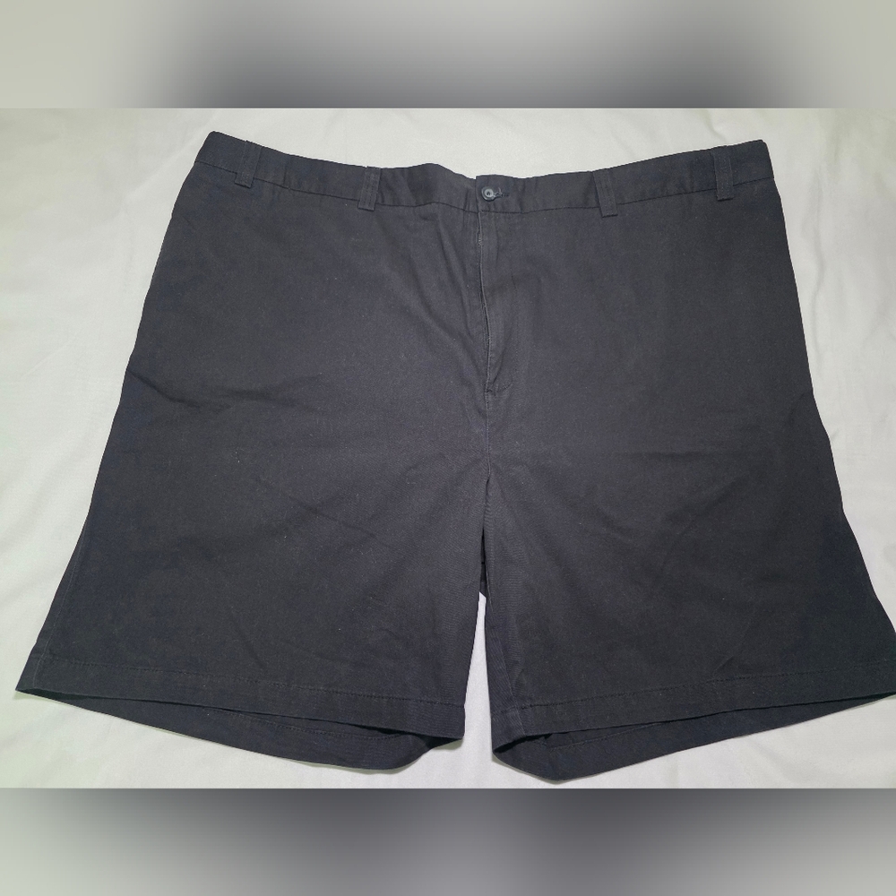 Harbor Bay HB 100% Cotton Chino Shorts- Men's Big & Tall Size 54